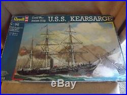Revell Model 05603 Civil War Steam Ship USS Kearsarge 196 Scale