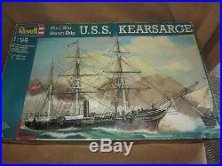 Revell Model 05603 Civil War Steam Ship USS Kearsarge 196 Scale