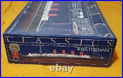Revell RMS Lusitania 1/350 Plastic Model Kit 1985 Classics Plus Scale Decks