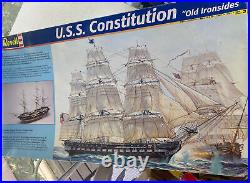Revell USS Constitution ship old Ironsides model kit new unbuilt