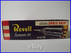 Revell XSL-01 Manned Space Ship Original 1957 Model Kit H-1800198