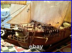 Revell Zvezda Pirate ship, Black Pearl 172 set of Black sails by CNC mach