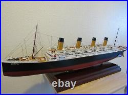 Rms Olympic Superb Model Of The Ship Magnificent 3ft Long- 1 Of 6 Made