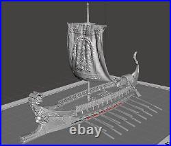 Roman Galleon Birreme Ship 172 scale DIY Assembly Model Kits