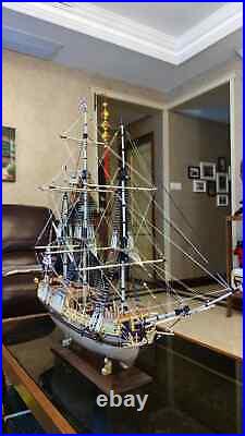 Royal Caroline 1749 Wood Battle Ship British Royal Carolin Sail Boat Model Kit