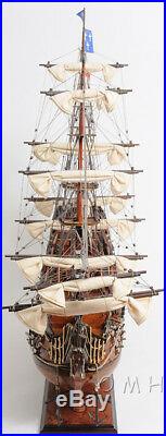 Royal Louis 1779 Wooden Model Tall Ship 37 Sailboat Built Boat New