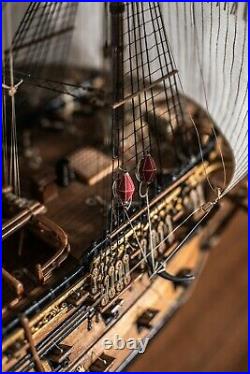 Royal William Hand-Made Large Wooden Model Ship 172