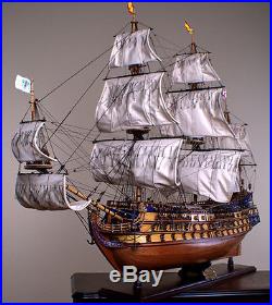 SAN FELIPE 42 wood model ship large scaled Spanish sailing boat