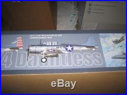SBD-3/4 Dauntless with metal landing gear, 1/18 scale, Ships to whole world