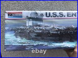SEALED USS ENTERPRISE CARRIER MODEL 33 Monogram #3700 1/400 FREESHIP