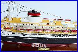 SS Andrea Doria Ocean Liner 34 Handmade Wooden Ship Model