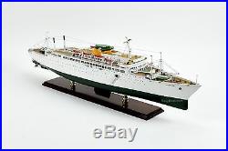 SS Argentina Ocean Liner Handmade Wooden Ship Model 37.5