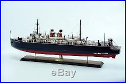 SS City of Milwaukee Great Lakes Railroad Car Ferry Handcrafted Ship Model 33
