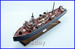 SS City of Milwaukee Great Lakes Railroad Car Ferry Handcrafted Ship Model 33