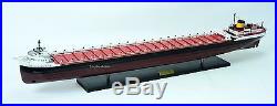 SS Edmund Fitzgerald American Great Lakes freighter 40 Wooden Ship Model