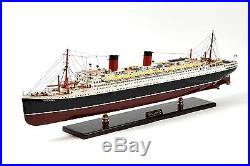 SS Ile De France French Ocean Liner Ship Model 38 Museum Quality Scale 1250