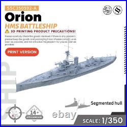 SSC350592-A 1/350 Military Model Kit HMS Orion Battleship