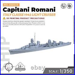 SSMODEL 350515 1/350 Military Italian Capitani Romani Classe 1942 Light Cruiser