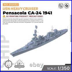 SSMODEL 552 1/400 Military Warship Model USN Pensacola class heavy cruiser