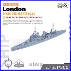 SSMODEL SS350562 1/350 Military Model Kit HMS London Cruiser 1945