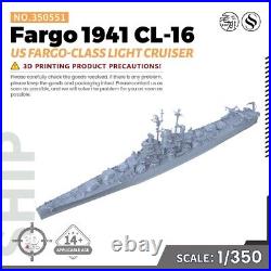 SSMODEL WOW WT Military Model Kit US Fargo Fargo-class Light Cruiser CL-106
