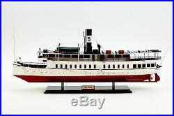 Saltsjon (Saltsjön) Steamship Handmade Wooden Passenger Ship Model 32