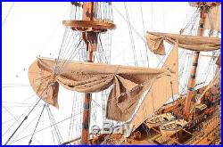 San Felipe Spanish Armada Galleon Tall Ship 88 XX Large Wood Model Assembled
