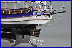 Scale 1/30 spray boston wood ship model kit laser cut wood boat model kit