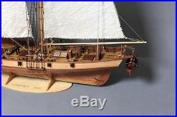 Scale 1/50 Classic American sailboat wooden model kits Harvey 1847 ship model