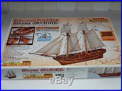 Schooner Polotsk PLUS 1/72 wooden kit ship model Master korabel MK0302P