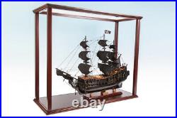Seacraft Gallery Handcrafted Wooden Model Ship Boat Black Pearl Pirate 75cm
