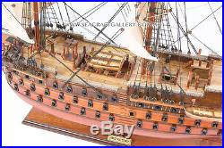 Seacraft Gallery Handcrafted Wooden Model Ship Boat Hms Victory 95cm Great Decor