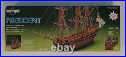 Sergal 160 Scale PRESIDENT Wooden Model Ship Kit Art. 792 OPEN FAST SHIPPING