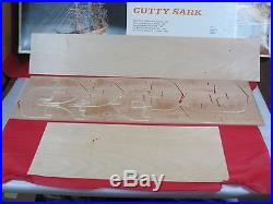 Sergal Mantua 178 Cutty Sark Wooden Model Ship Kit #789 AS IS! Accepting Best