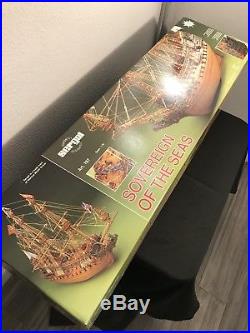Sergal Wooden Ship Model Sovereign Of The Seas 1/78 1100mm NEW OLD STOCK MINT