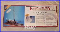 Ship Model Emma C. Berry Sloop-rigged Well smack Kit 2150 Model shipways