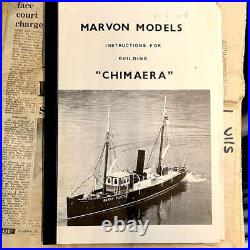 Ship Model Kits Chimaera Marvon Models Limited Edition Scale 1/2 To 1Ft Rare