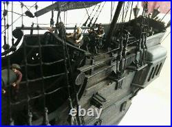 Ship Scale Wooden Sailing Boat Model Handmade 80cm Black Pearl ship KIT