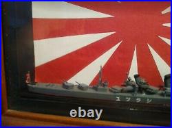 Siratuyu White Dew Japanese Imperial Navy Destroyer 1/800 scale Model Built