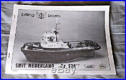 Smit Nederland Tug boat R/C Model 528 Ship Billing Boats 133 Made in Denmark