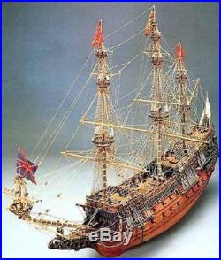 Sovereign Of The Seas Sergal Mantua Wooden Model Ship Kit Art787 NIB Vintage