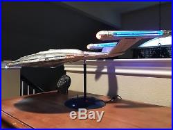 Star Trek Enterprise NX-01 1350 Lighted Model Polar Lights Shipping By Fed Ex