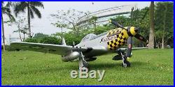 Super Cool High Scale P-51D Mustang KIT RC Airplane Model Stable Free shipping