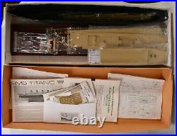 TITANIC Model Kit WITH 5 BRASS DETAIL sets inc. FIGS ACADEMY 1/350 # 1405