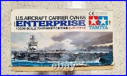 Tamiya Model Kit U. S Aircraft Carrier Enterprise CVN-65 1/350 Scale