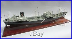 Texaco Ohio Oil Tanker 34 Handmade Wooden Oil Tanker Ship Model NEW