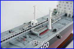 Texaco Stockholm Oil Tanker Handmade Wooden Ship Model 31