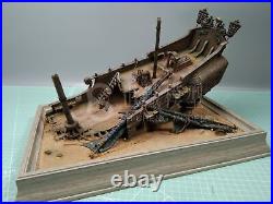 The Black Pearl 148 Stranding Scene Wooden Model Ship Kit