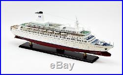 The Love Boat Pacific Princess Cruise Ship 38 Handmade Wooden Ship Model
