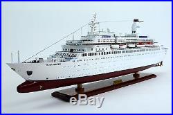 The Love Boat Pacific Princess Cruise Ship 39 Handmade Wooden Ship Model